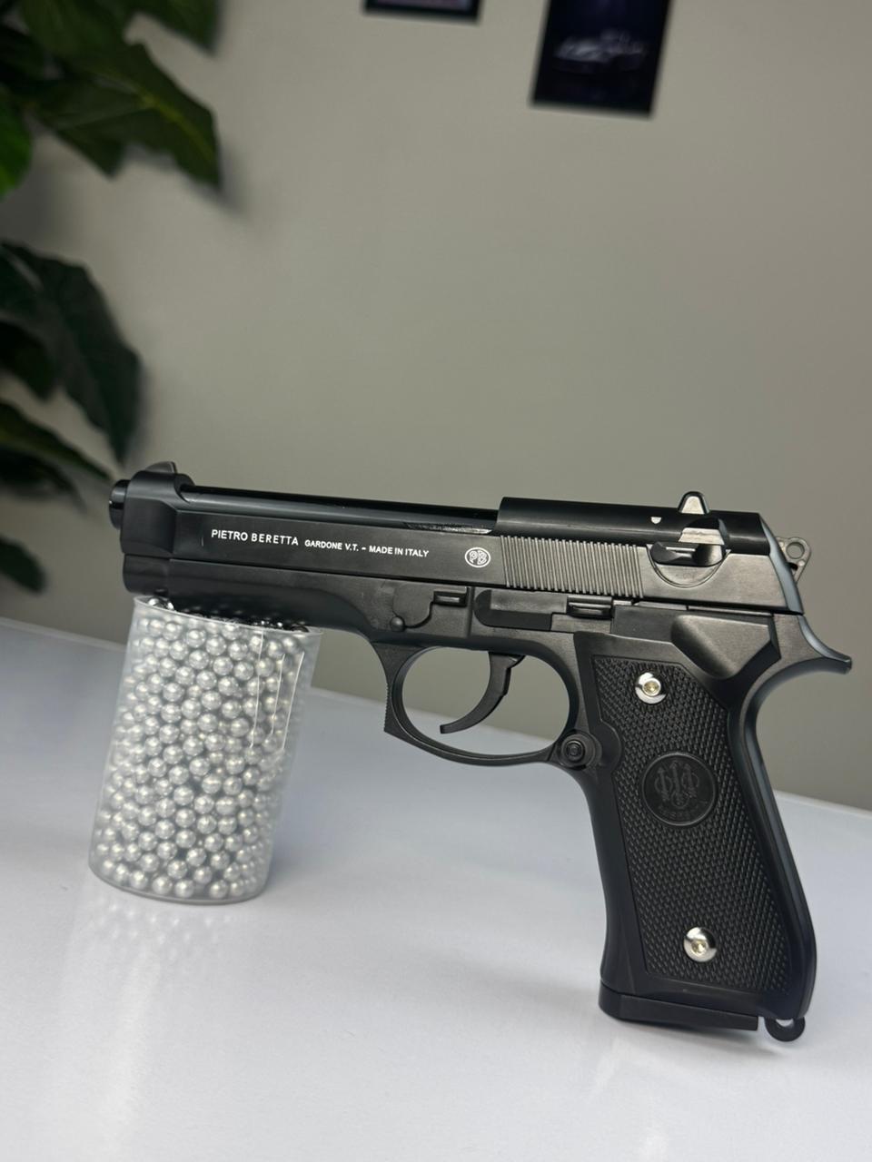 Black M92 Beretta Airsoft Toy Gun – Realistic, Durable & Perfect for Airsoft Enthusiasts