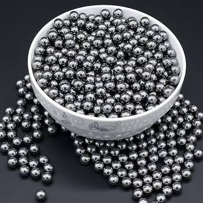 6mm Airsoft BB High-Hardness Glass Balls (Pack of 5) – Smooth, Safe & Durable