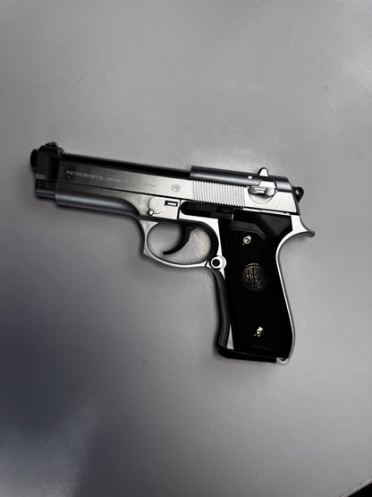 Silver M92 Beretta Airsoft Toy Gun – Realistic, Durable & Fun for Airsoft Enthusiasts