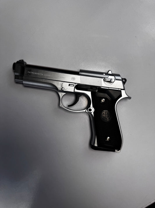 Silver M92 Beretta Airsoft Toy Gun – Realistic, Durable & Fun for Airsoft Enthusiasts